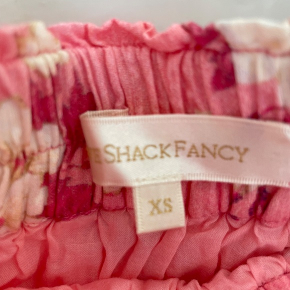 LoveShackFancy Ruffle Mini Skirt - Picture 2 of 2